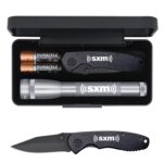 Custom "AA" LED Mini Maglite® With Warhawk Pocket Knife - 2