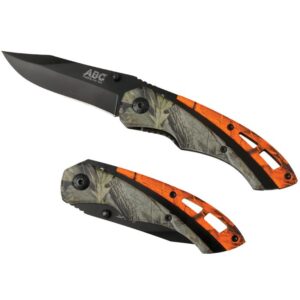Custom Blaze 2-Tone Hunter Camo Knife