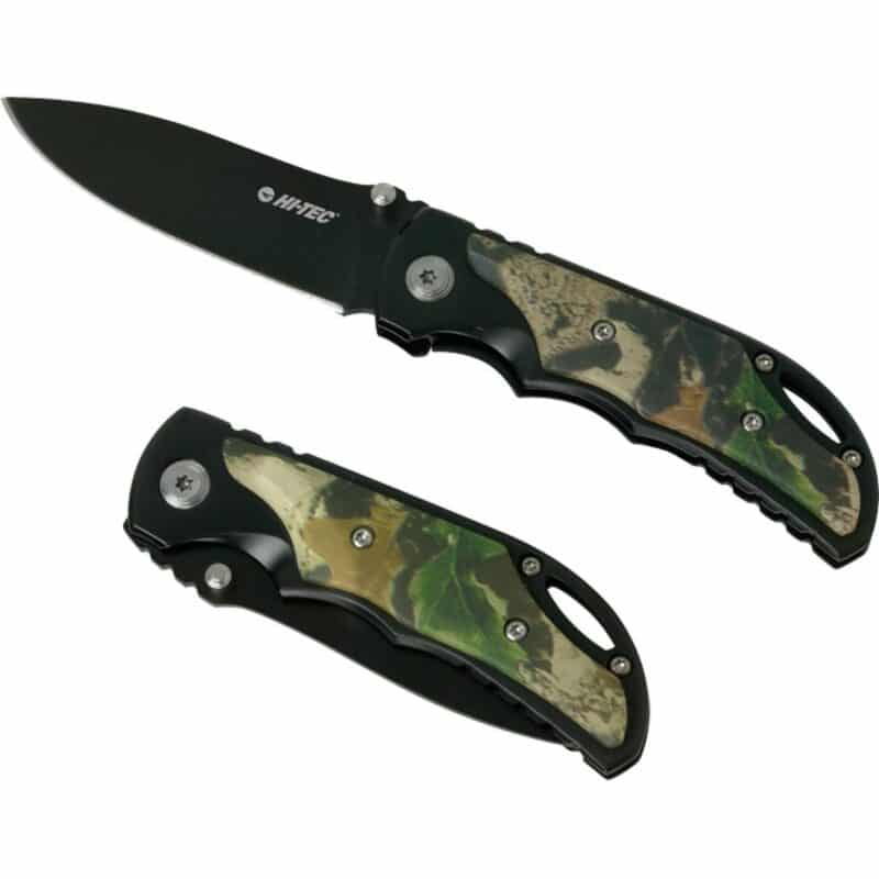 Custom Bullseye Camo Knife