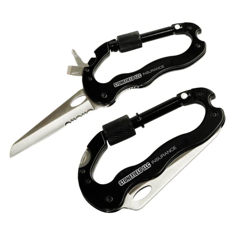 Custom Carabiner Pocketknife