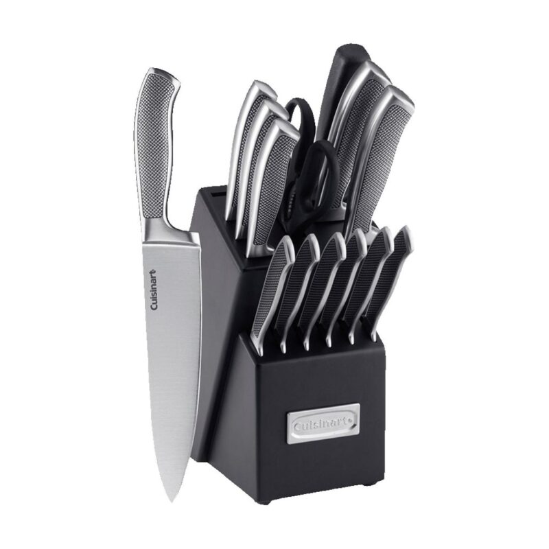 Custom Cuisinart Graphix 15-Piece Cutlery Block Set