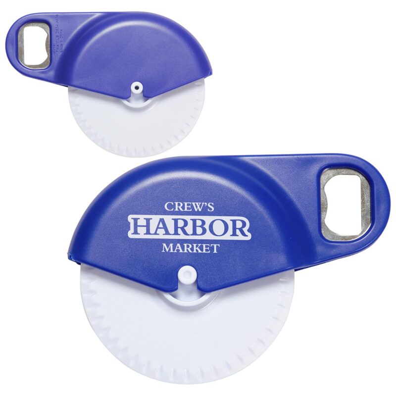 Custom Napoli Pizza Cutter with Bottle Opener - 4