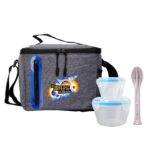 Custom Nested Oval Cutlery Lunch Set - 4