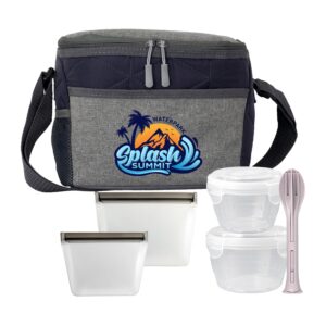 Custom Nested Quilted Cutlery Lunch Set