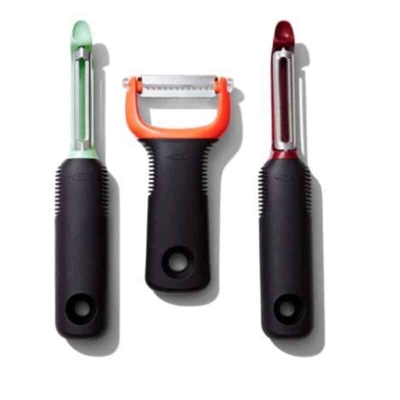Custom OXO 3pc Color Peeler Set