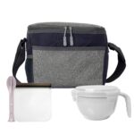 Custom Quilted Noodle & Sandwich Cutlery Lunch Set - 1