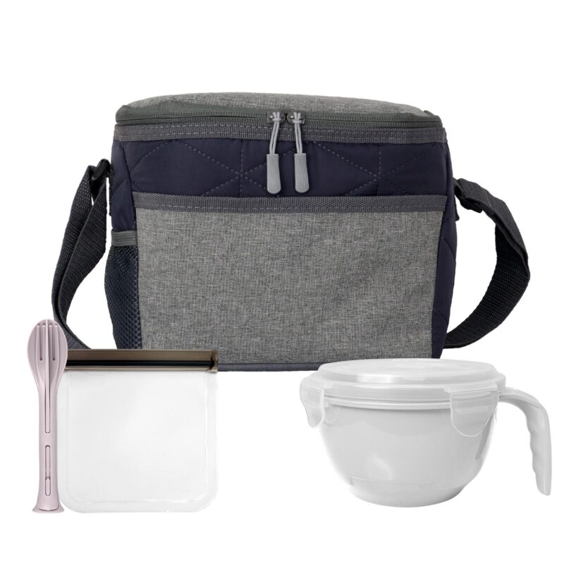 Custom Quilted Noodle & Sandwich Cutlery Lunch Set - 1