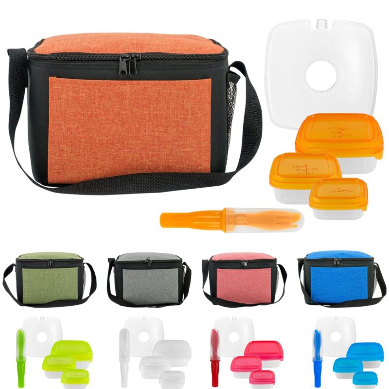 Custom Ridge Chilled Portion Control and Cutlery Set - 1