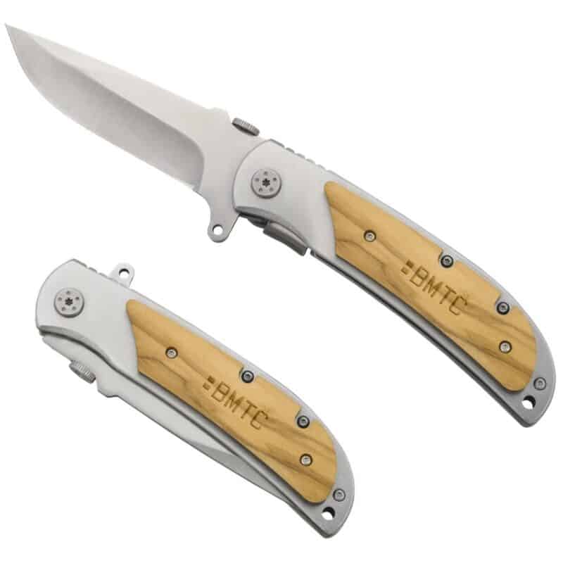 Custom Notch Folding Knife