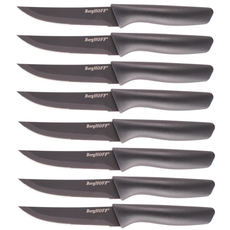 Custom BergHoff 8Pc Serrated Steak Knife Set