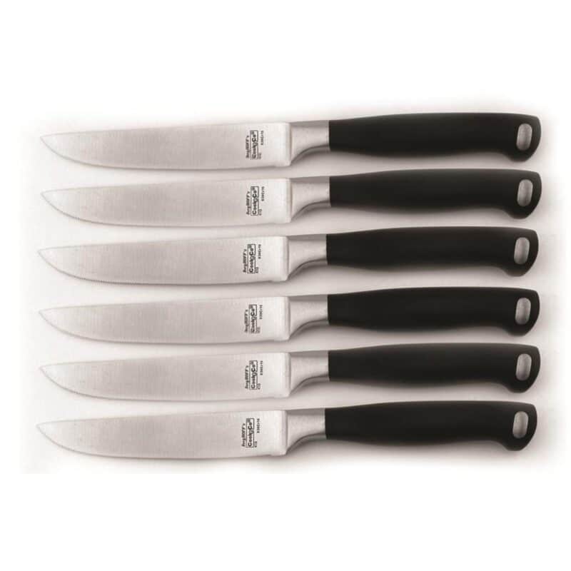 Custom BergHoff Bistro Steak Knife Set 6Pc