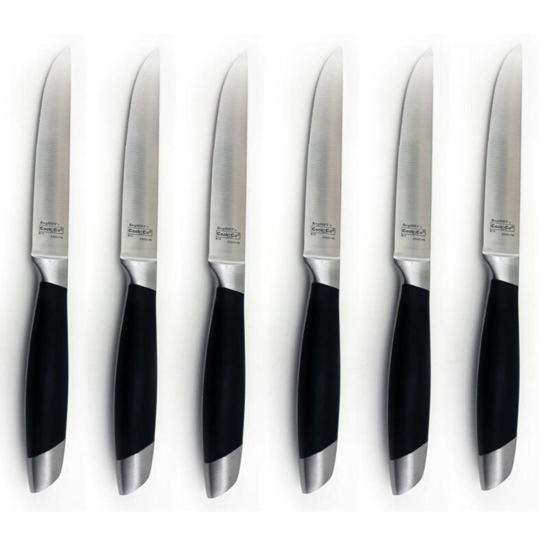 Custom BergHoff Geminis Steak Knife Set 6Pc