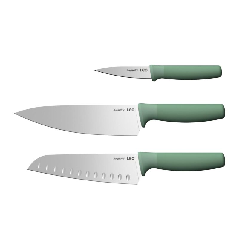 Custom BergHoff Leo Forest 3Pc Recycled Advanced Knife Set