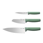 Custom BergHoff Leo Forest Recycled Ss 3Pc Specialty Knife Set