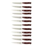 Custom BergHoff Pakka 12Pc Stainless Steel Steak Knife Set
