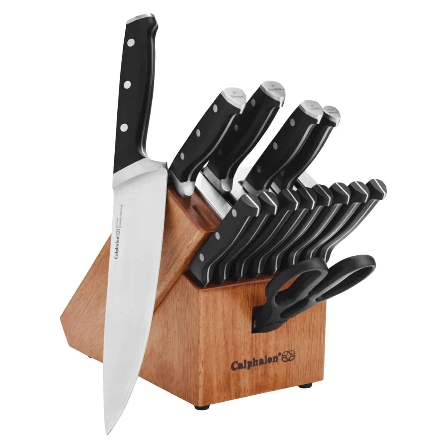 Custom Calphalon Calphalon Classic Self-Sharpening 15 Pc Cutlery Set