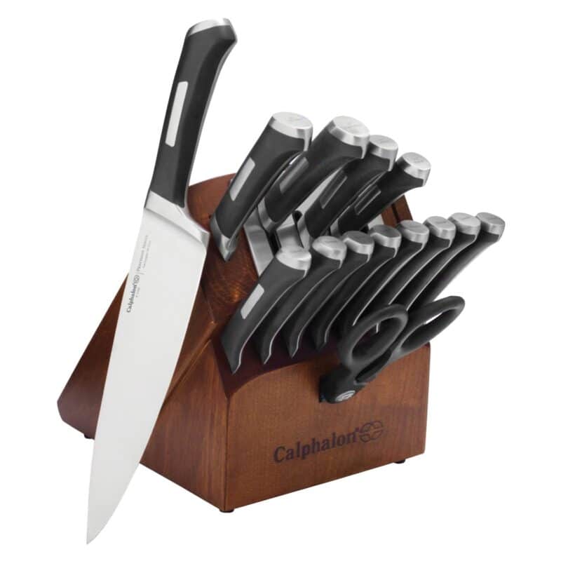 Custom Calphalon Calphalon Precision 15 Pc Self-Sharpening Cutlery Set