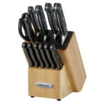 Custom Farberware 13Pc Edgekeeper Self-Sharpening Knife Block Set