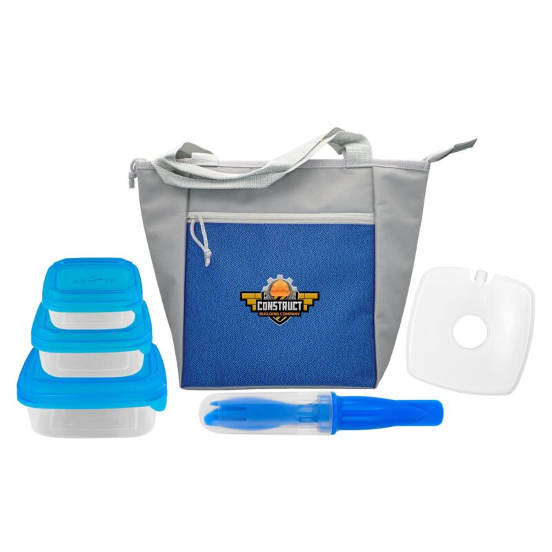 Custom Speck Portion Control Cutlery Chiller Tote - 4