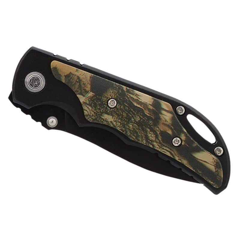 Custom Bullseye Camo Knife - 2