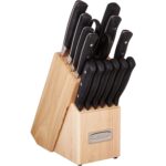 Custom Cuisinart 15pc Triple Rivet Cutlery Block Set