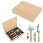 Custom Perfect Pairing Wine & Cheese Knife Set - 1