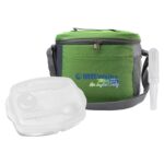 Custom Modern Lunch Tray & Cutlery Set - 2