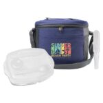 Custom Modern Lunch Tray & Cutlery Set - 4