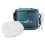 Custom Modern Lunch Tray & Cutlery Set - 8