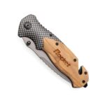 Custom Raghorn Olive Wood Pocket Knife - 2