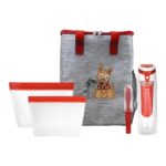 Custom Reusable Beverage & Cutlery Tote Set - 8