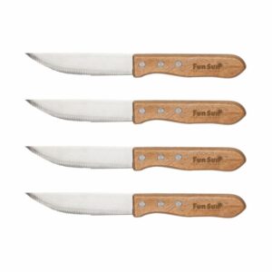 Custom Rustler Steak Knife Set - 4pc