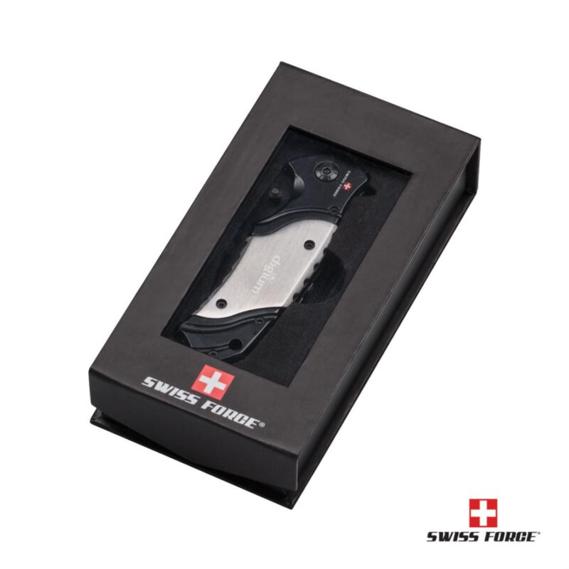 Custom Swiss Force® Saracen Pocket Knife - 1