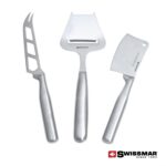 Custom Swissmar® Cheese Knife Set - 3pc