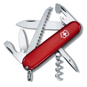 Custom Victorinox Swiss Army Corporate Gifts Knife Camper Red