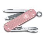 Custom Victorinox Swiss Army Corporate Gifts Knife Classic Sd Alox Classic Colors - Cotton Candy Pink