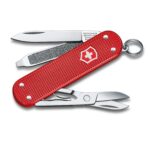 Custom Victorinox Swiss Army Corporate Gifts Knife Classic Sd Alox Classic Colors - Sweet Berry Red