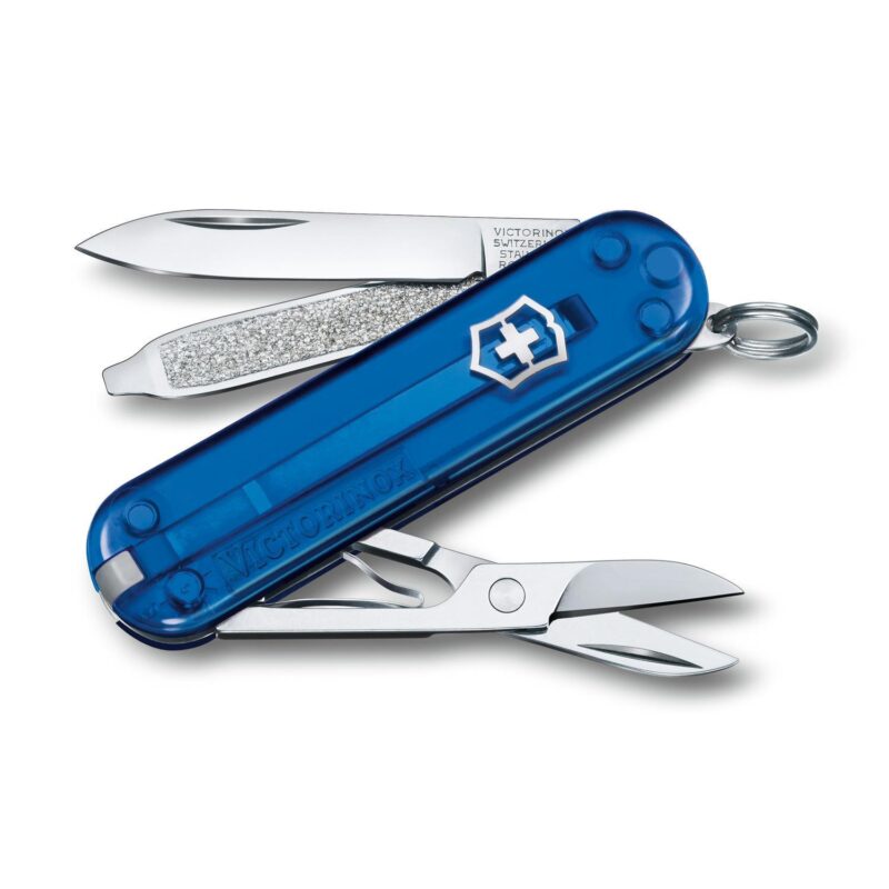 Victorinox-Swiss-Army-Corporate-Gifts-Knife-Classic-Sd-Classic-Colors-Deep-Ocean-Blue-06223T2G Custom Victorinox Swiss Army Corporate Gifts Knife Classic Sd Classic Colors - Deep Ocean Blue