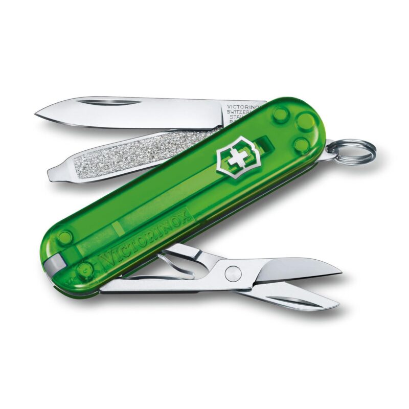 Victorinox-Swiss-Army-Corporate-Gifts-Knife-Classic-Sd-Classic-Colors-Green-Tea-06223T41G Custom Victorinox Swiss Army Corporate Gifts Knife Classic Sd Classic Colors - Green Tea