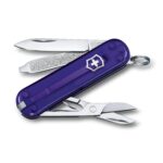 Custom Victorinox Swiss Army Corporate Gifts Knife Classic Sd Classic Colors - Persian Indigo Blue
