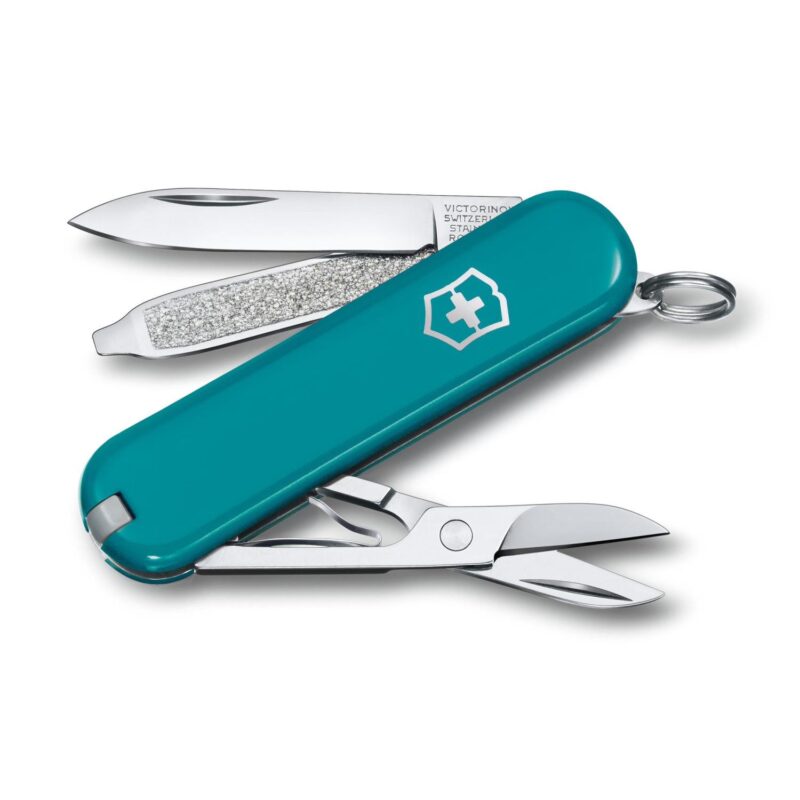Custom Victorinox Swiss Army Corporate Gifts Knife Classic Sd Classic Colors - Style Icon Blue