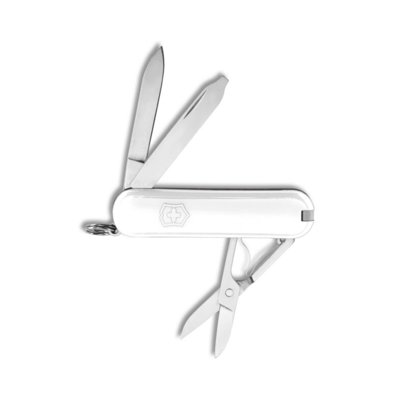 Custom Victorinox Swiss Army Corporate Gifts Knife Classic Sd- White