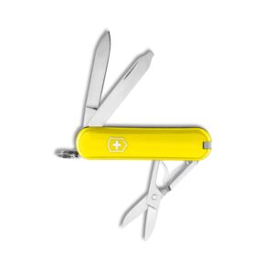 Custom Victorinox Swiss Army Corporate Gifts Knife Classic Sd- Yellow
