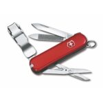 Custom Victorinox Swiss Army Corporate Gifts Knife Nail Clip 580 Red
