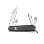 Custom Victorinox Swiss Army Corporate Gifts Knife Recruit- Black