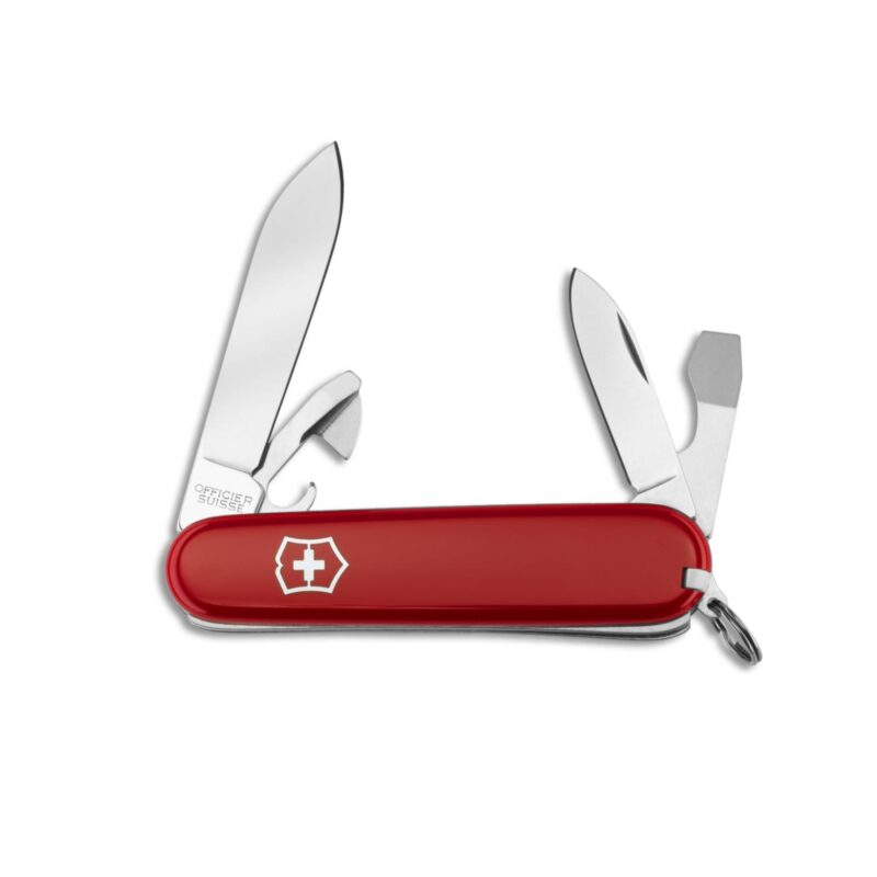 Custom Victorinox Swiss Army Corporate Gifts Knife Recruit- Red