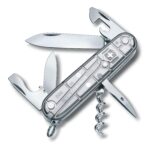 Custom Victorinox Swiss Army Corporate Gifts Knife Spartan Silver Tech Silver