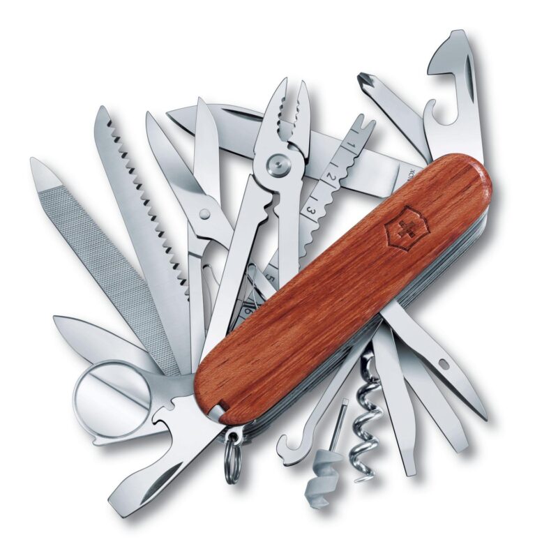 Victorinox-Swiss-Army-Corporate-Gifts-Knife-Swisschamp-Wood-Wood-1679163-X1 Custom Victorinox Swiss Army Corporate Gifts Knife Swisschamp Wood Wood