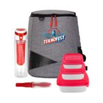 Custom Portion Control Drink & Cutlery Set - 8
