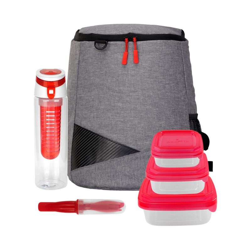 Custom Portion Control Drink & Cutlery Set - 9